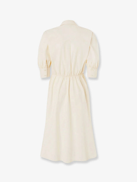Pinko Aline strech cotton dress - Beige