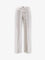 Toteme White denim trousers with flared bottom - Offwhite