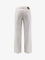 Toteme White denim trousers with flared bottom - Offwhite