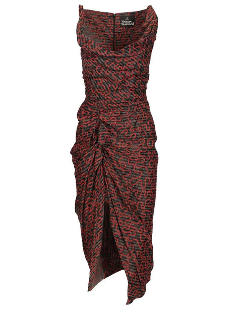 Vivienne Westwood Sleeveless Panther Dress - Multi