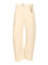 Lemaire Trousers With Twisted Belt - White