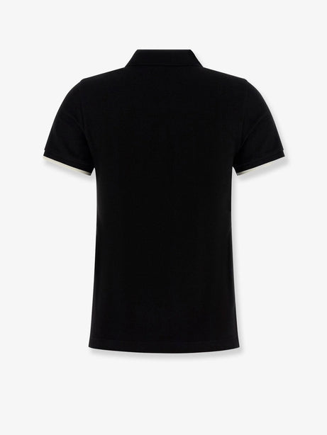 Moncler Cotton polo shirt - Nero