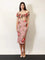 Dolce & Gabbana Cotton top with iconic print - Bouquet Rose Rosa