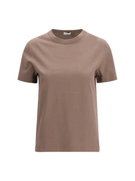 Brunello Cucinelli Monochrome T-Shirt - Peppercorn