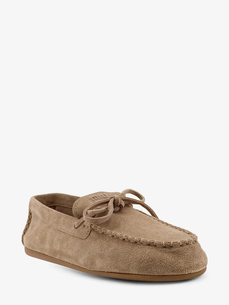 Miu Miu Suede loafers - Deserto