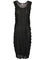 Toteme Crinkled Knit Tank Dress - Black