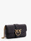 Pinko Mini Love Bag leather crossbody bag - Nero