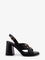 Pinko Lara leather sandals - Nero