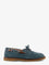 Pinko Grace suede loafers with metal lettering logo - Celeste