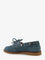 Pinko Grace suede loafers with metal lettering logo - Celeste