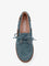 Pinko Grace suede loafers with metal lettering logo - Celeste