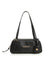 Versace Versace Tag Bowling Bag In Nappa Leather - Black