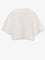 Chloe' Cotton t-shirt with maxi logo on the front - White