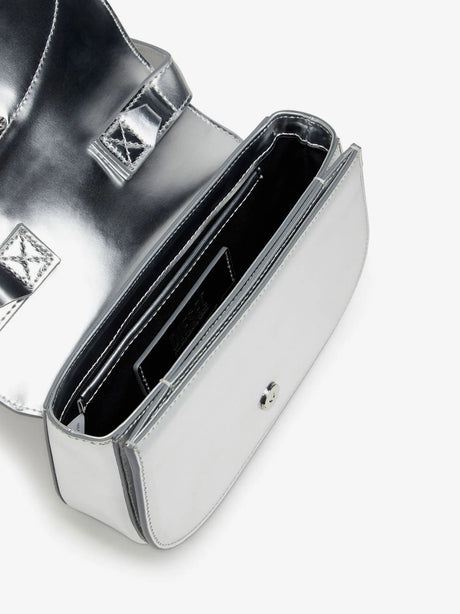 Diesel 1DR mirror leather shoulder bag - Grigio