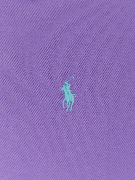 Polo Ralph Lauren Cotton blend polo with embroidered logo - Cactus Purple