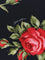 Dolce & Gabbana Viscose dress with iconic print - Bouquet Rose Nero
