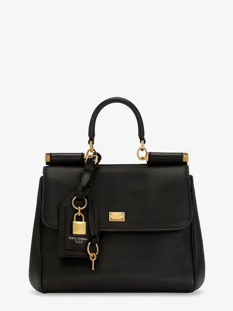 Dolce & Gabbana My Sicily leather shoulder bag - Nero