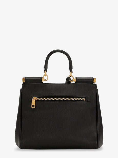 Dolce & Gabbana My Sicily leather shoulder bag - Nero