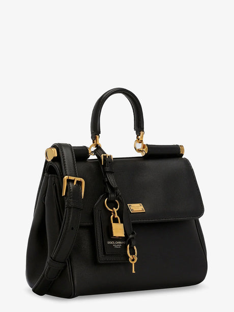 Dolce & Gabbana My Sicily leather shoulder bag - Nero