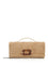 Roger Vivier Belle Vivier Suede Clutch Bag - Beige
