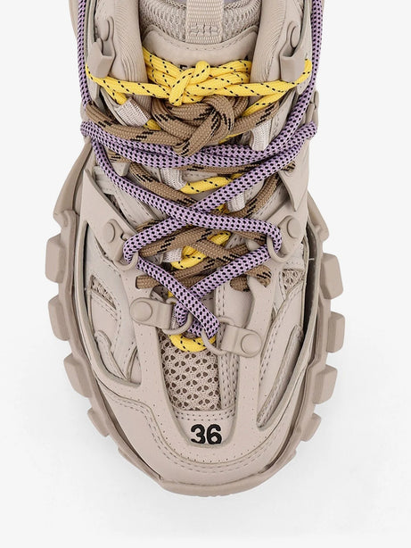 Balenciaga Track mesh sneakers with colored laces detail - Tup/Ye/Prp/Brw/Blk