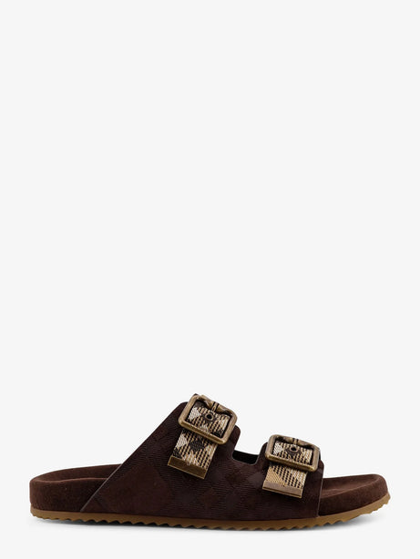 Burberry Urchin suede and synthetic fabric sandals - Snug