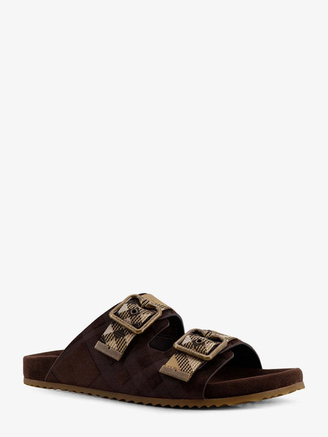 Burberry Urchin suede and synthetic fabric sandals - Snug