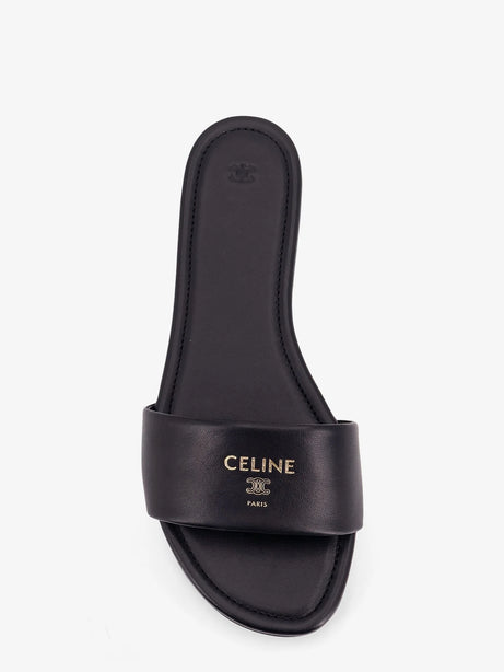 Celine Coast Mule leather sandals - Black