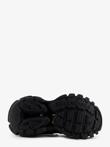 Balenciaga Track mesh sneakers with double laces - Black / White