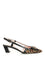 Roger Vivier Belle Vivier Leather Slingback Pumps - Animal Print