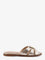 Pinko Milly leather sandals - Argento