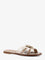 Pinko Milly leather sandals - Argento