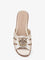 Pinko Milly leather sandals - Argento