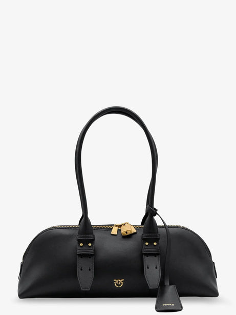 Pinko Escape Bag leather shoulder bag - Nero