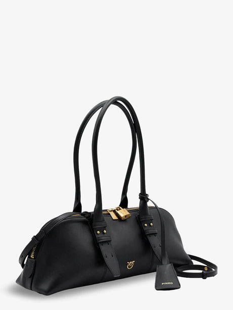 Pinko Escape Bag leather shoulder bag - Nero