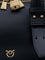 Pinko Escape Bag leather shoulder bag - Nero