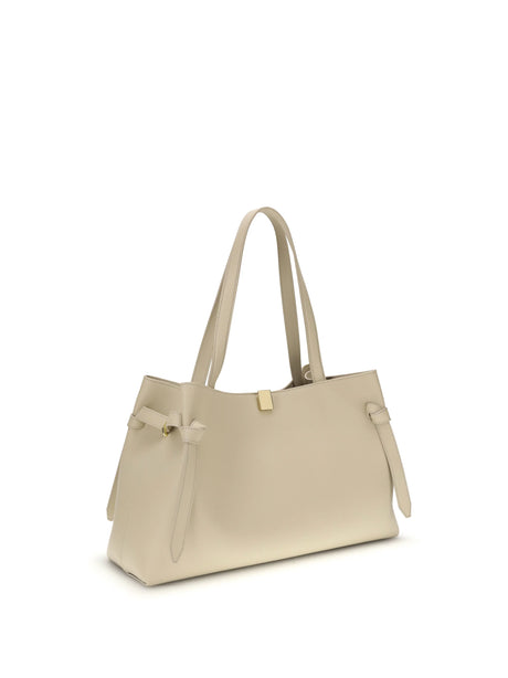 Yuzefi Large Gyoza Shoulder Bag - Angora