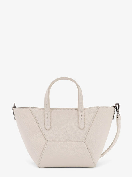 Brunello Cucinelli BC Duo leather crossbody bag - Butter