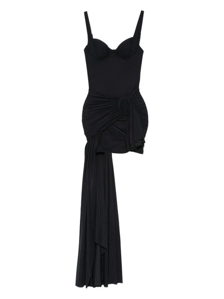 Balenciaga Draped Dress By Balenciaga - Black