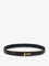 Tom Ford Reversible hammered leather belt - Brown Black