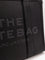 Marc Jacobs Leather shoulder bag with logo on the front - Black