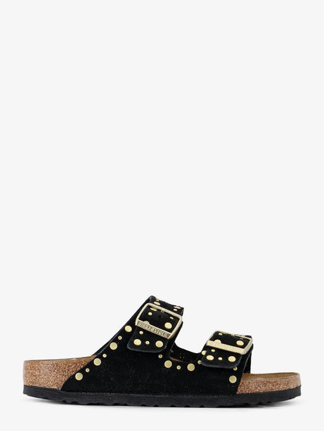 Birkenstock Arizona Rivet suede sandals - Nero