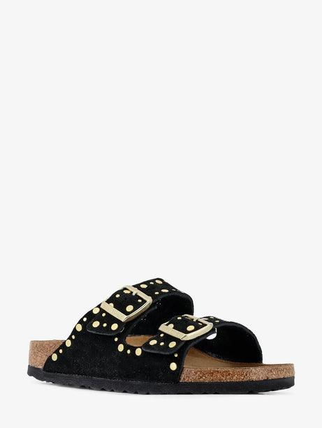 Birkenstock Arizona Rivet suede sandals - Nero