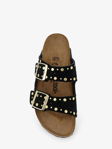 Birkenstock Arizona Rivet suede sandals - Nero