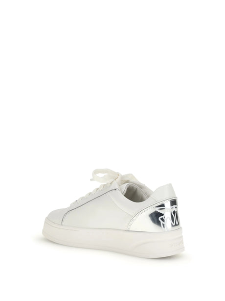 Pinko Iris Sneakers - Milk/Silver