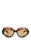 Balenciaga Superbusy Round Sunglasses - Brown