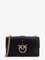 Pinko Love One leather shoulder bag - Nero