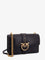 Pinko Love One leather shoulder bag - Nero
