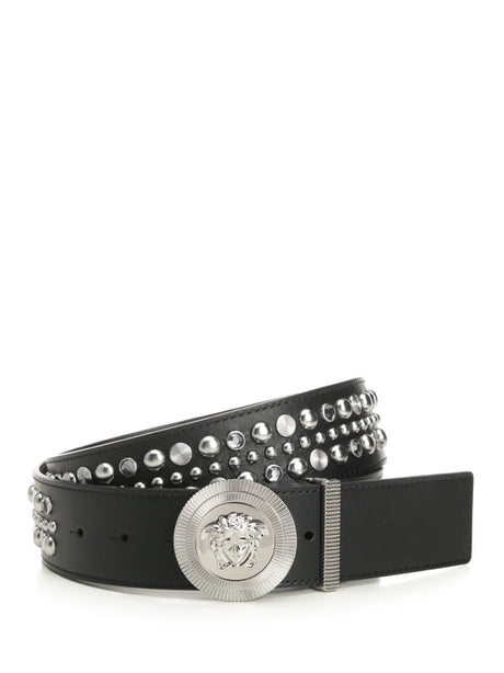 Versace Studded Belt - Black