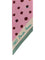 Fendi Silk Wrappy bandeau with Falena Dots motif - Rso Scuro Ra